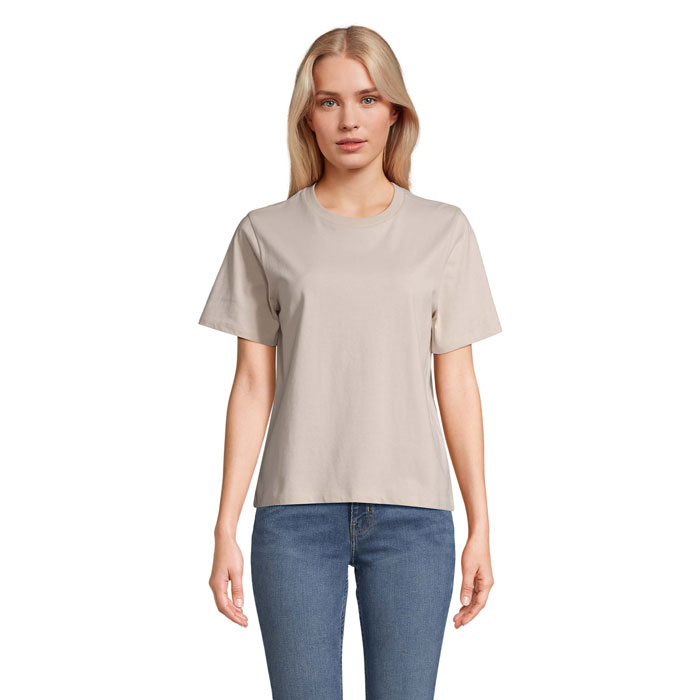 T-shirt femme personnalisable coton bio 150 g/m² Legend Linen Twin